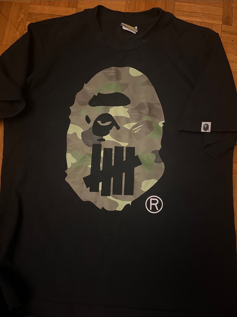 Men’s Black Camo A bathing Ape t shirt